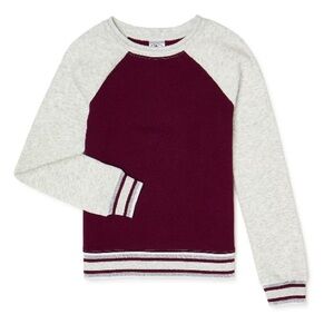 Athletic Works - Girls Fleece Sweatshirt, Size XXL/2XG (18)